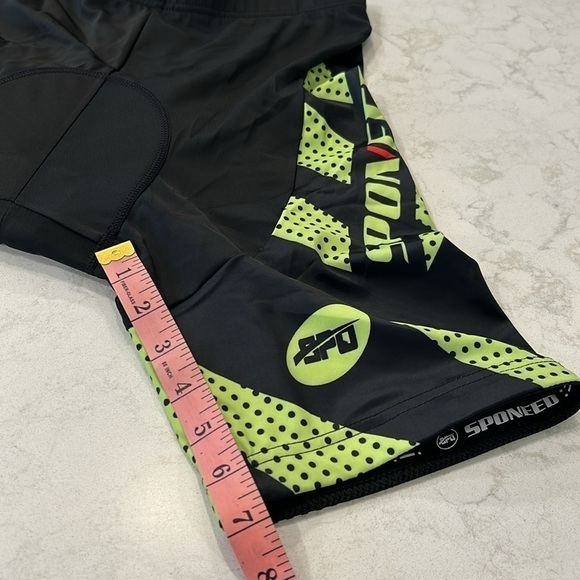 Spooned Men Cycling Bicycle Road Biker Shorts Trianthlon Cyclewear Large NWT - Picture 14 of 16